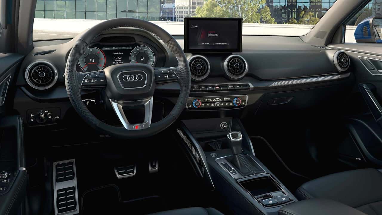 Audi virtual cockpit für den Audi Q2 (2024)