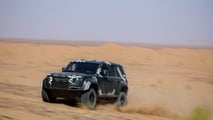 Land Rover Defender Rally, le prove in Marocco
