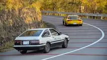 Toyota AE86 Sprinter Trueno Initial D auf der JMS 2025