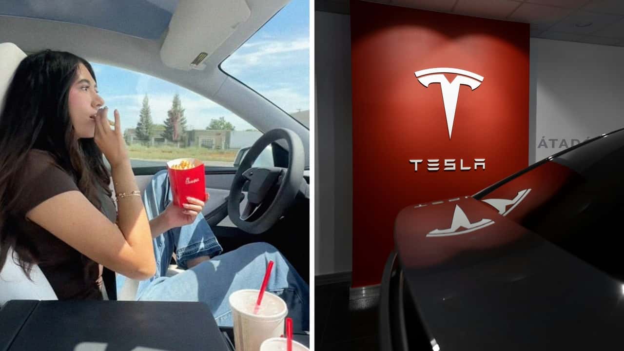 'I Got Striked': Woman Takes Tesla Road Trip on Highway. Then She Eats Her Chick-Fil-A Hands-Free in the Driver’s Seat