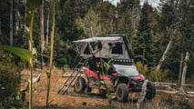 The Can-Am Maverick X3 in all its Roofnest camping glory.