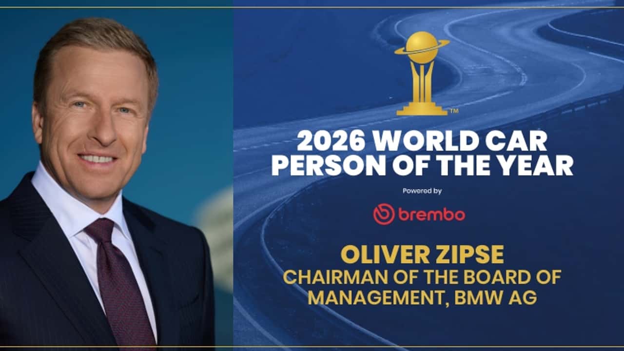 La persona del año en el mundo del automóvil es el director ejecutivo de BMW, Oliver Zipse