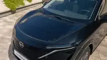 Nissan Ariya avec panneaux photovoltaïques 