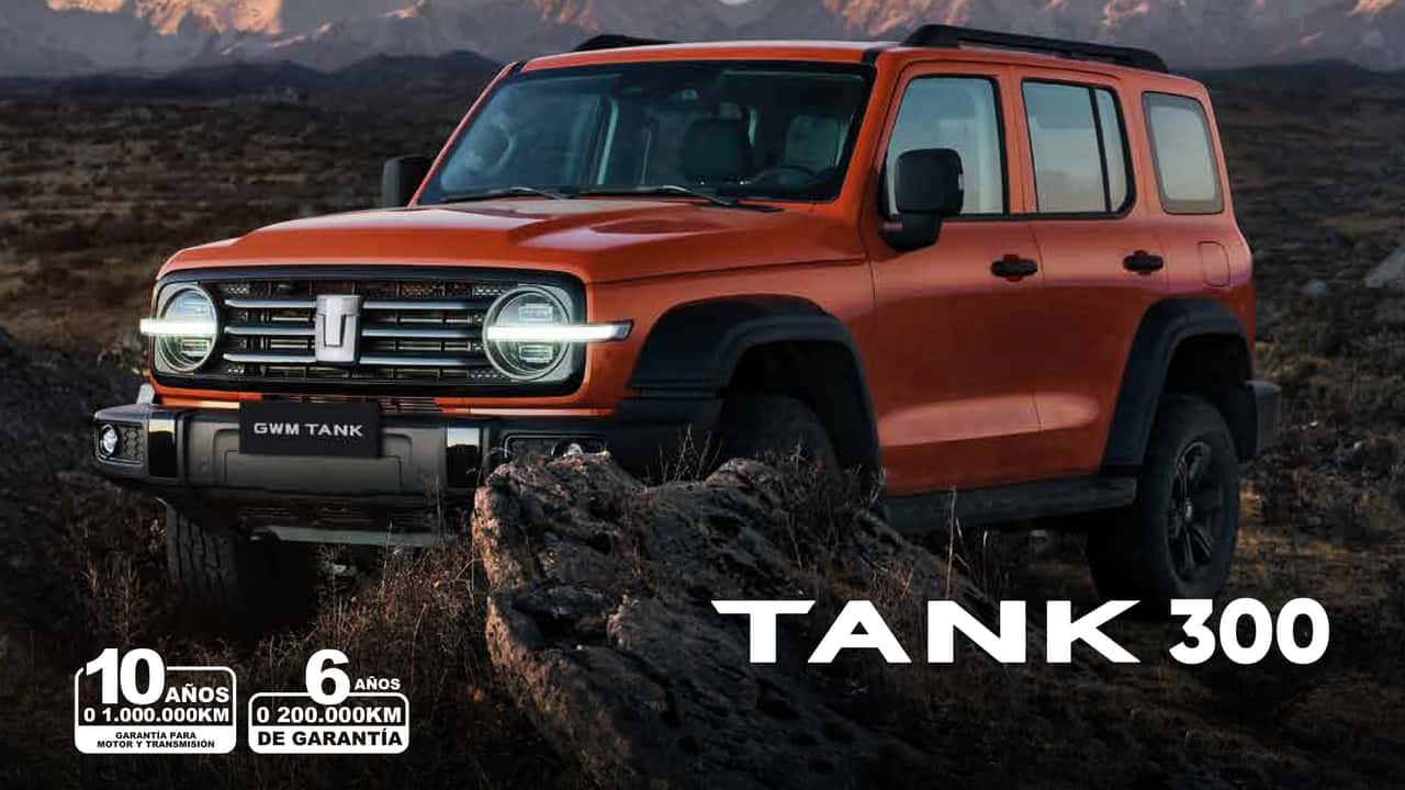 Na Argentina, GWM Tank 300 tem garantia de 1 mi de km, ou 10 anos