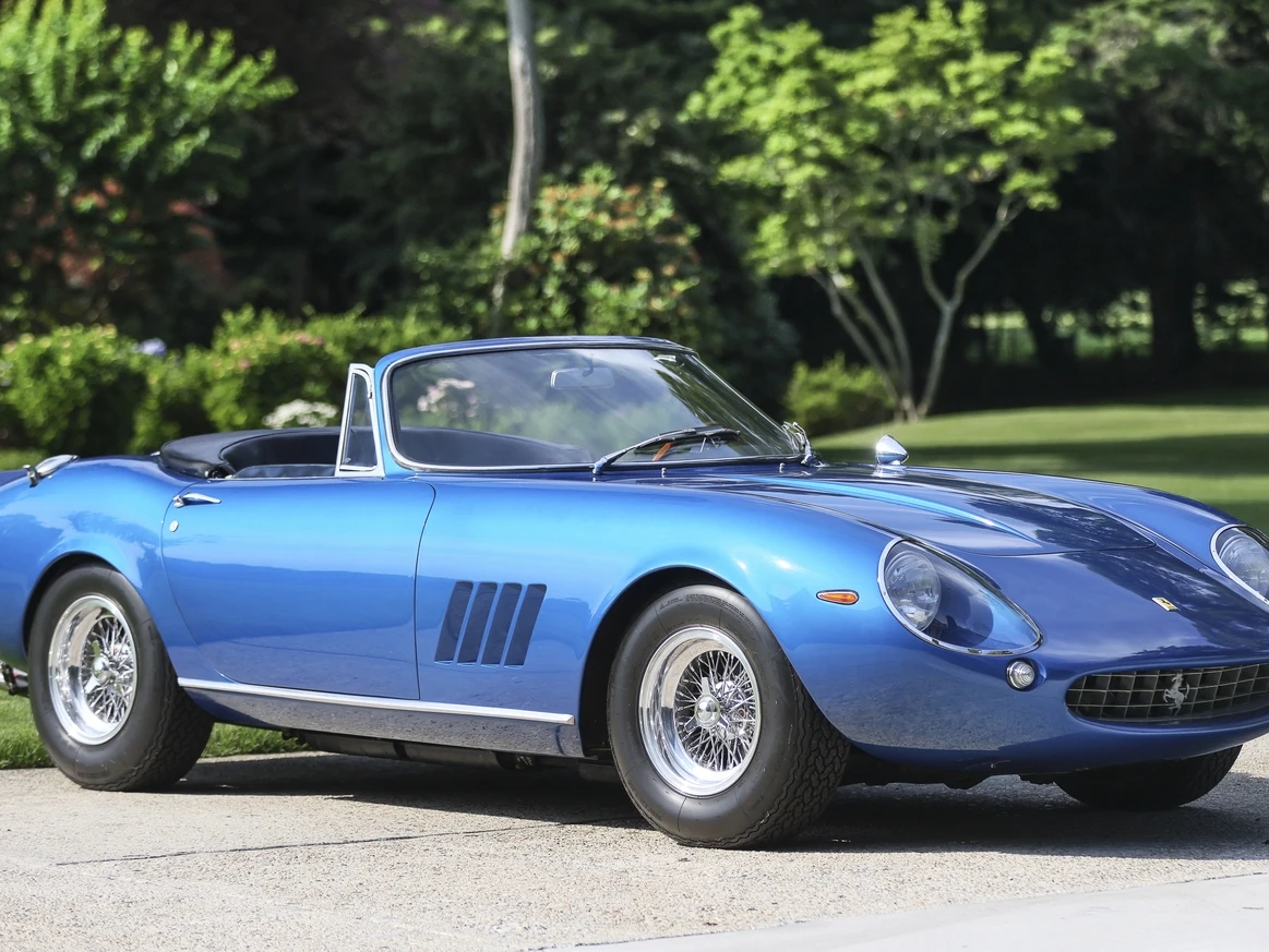 Steve McQueen's 1967 Ferrari 275 GTB/4*S NART Spider, Set To
