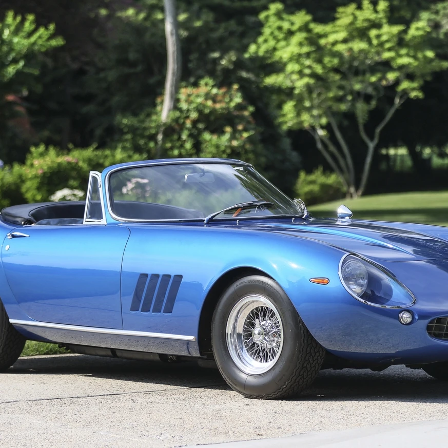 Steve McQueen's 1967 Ferrari 275 GTB/4*S NART Spider, Set To