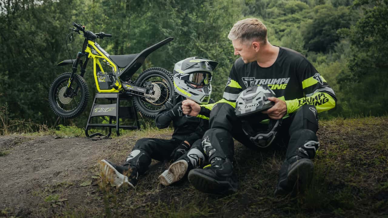 Мои дети будут в восторге от этих новых электробайков Triumph!