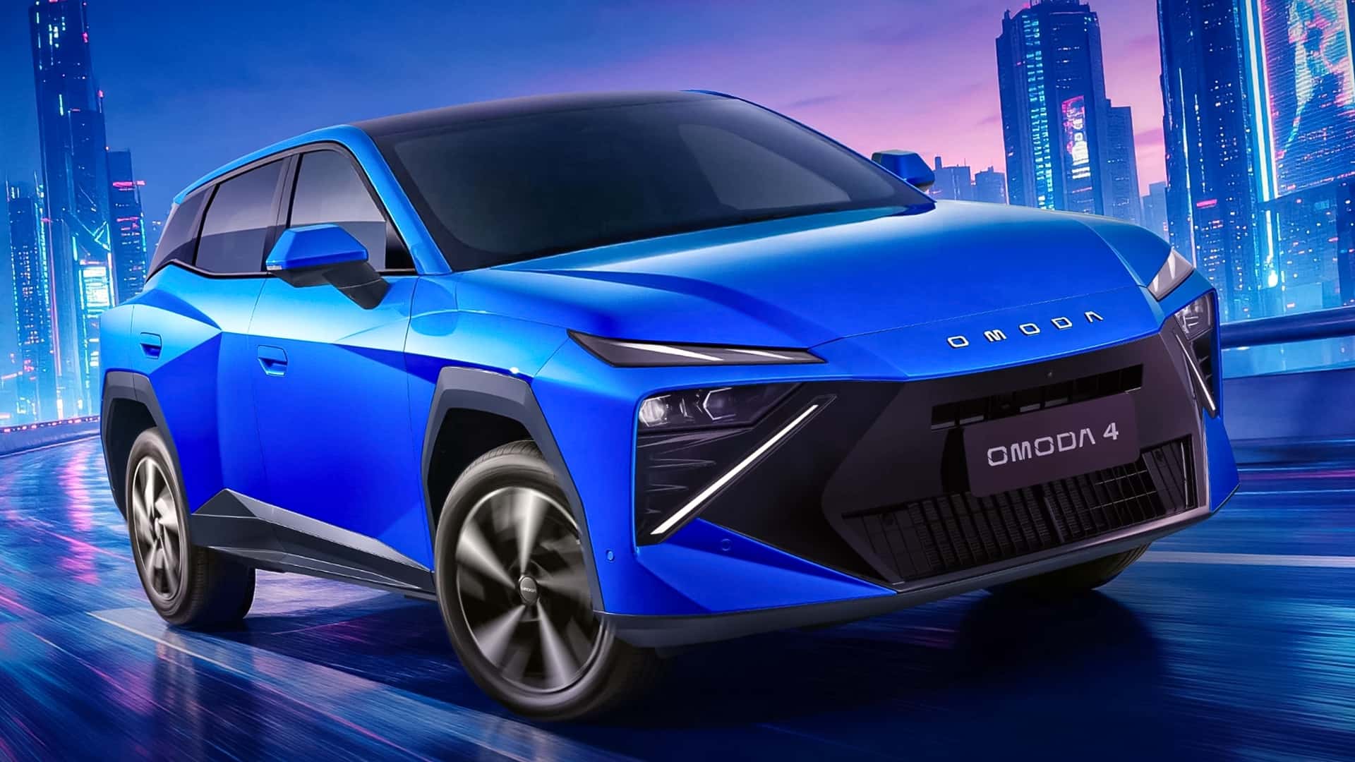Omoda 5 unveils updated design and 4.54-meter body in Paris