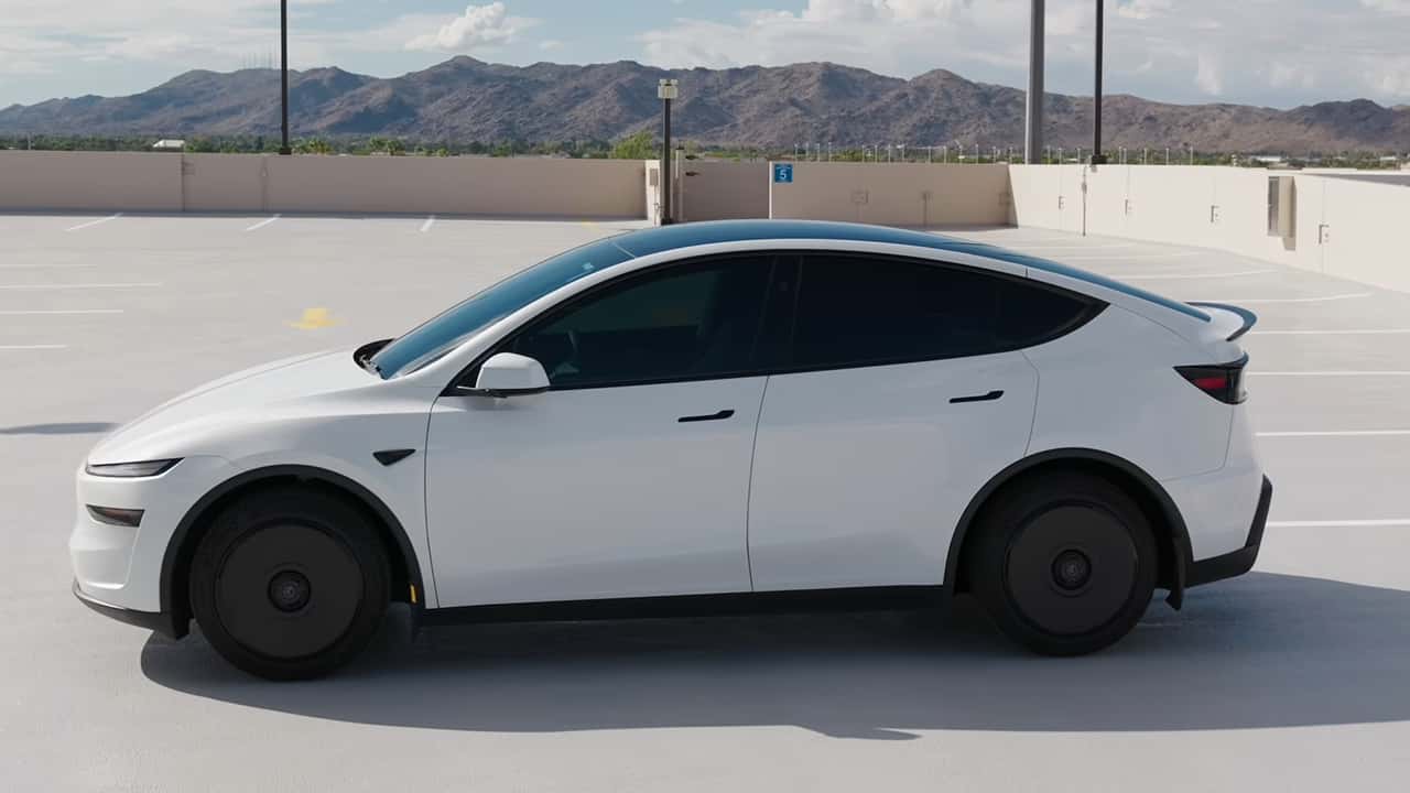 Tesla Model Y Haloblk Wheel Covers