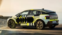 Audi A2 e-tron mit Tarnfolie