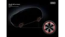2027 Audi A2 E-Tron camouflaged prototype