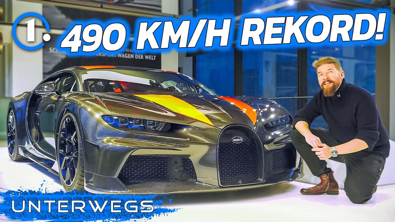 Bugatti-Ausstellung im Video: Vom Briefumschlag zum 490-km/h-Weltrekord!