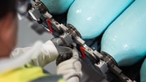 I serbatoi della BMW iX5 Hydrogen