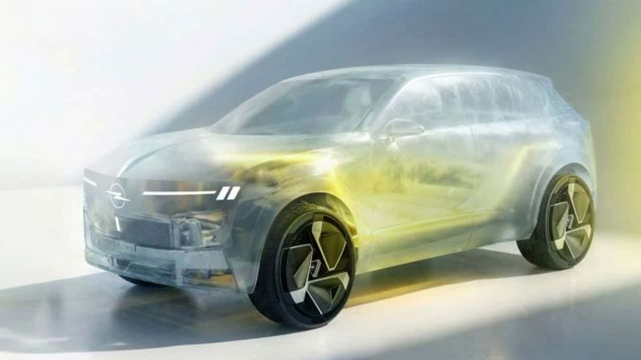 Neues Elektro-SUV von Opel (Röntgenbild)