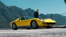 Paolo Nespoli celebra la Lamborghini Miura SV