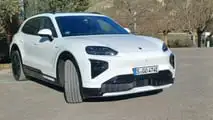 Porsche Cayenne Turbo Electric (2026) in Weiß: Das Exterieur