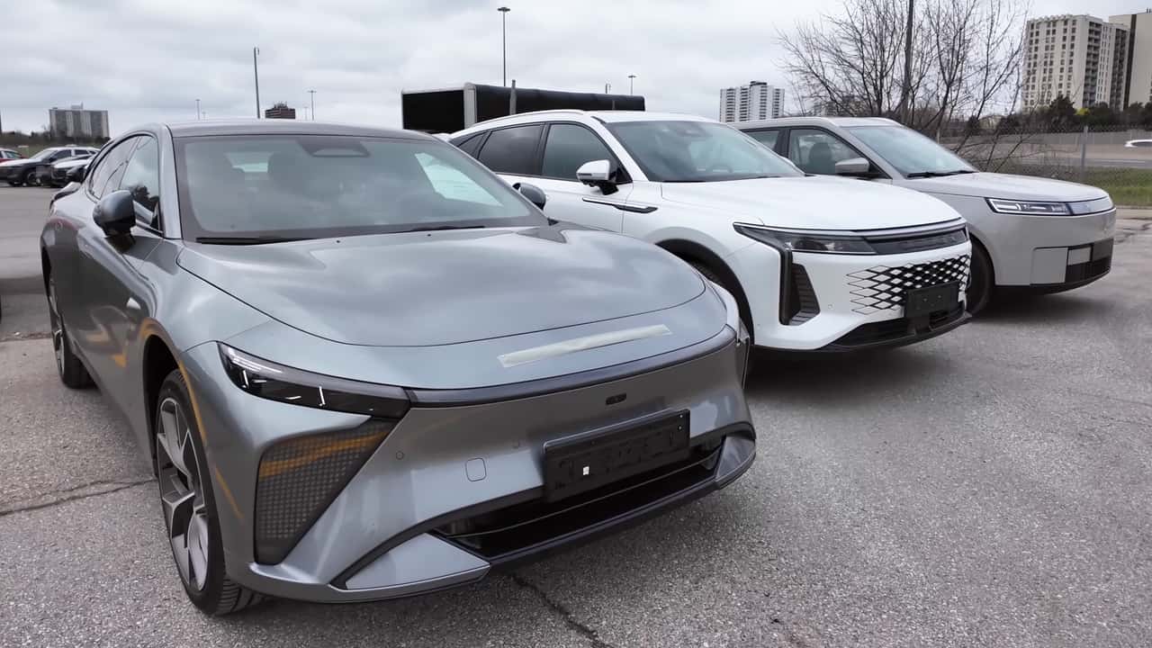 Chery EVs and PHEVs in Canada