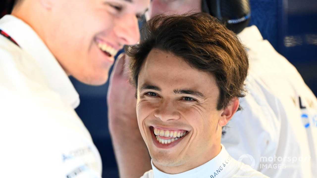 Nyck de Vries at Italian GP 2022