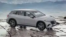 Mercedes EQS SUV em Alpingrau (2022)