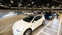Grand opening of the first Vegas Loop station at Resorts World Las Vegas hotel