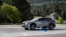 Foto Lexus RZ450e prova Castellolì