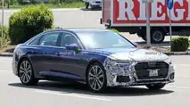 Audi A6 Limousine Facelift auf neuen Erlkönigbildern