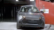 Toyota C-HR,  i crash test Euro NCAP
