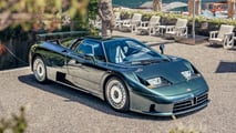 La Bugatti EB110 GT a Villa d'Este