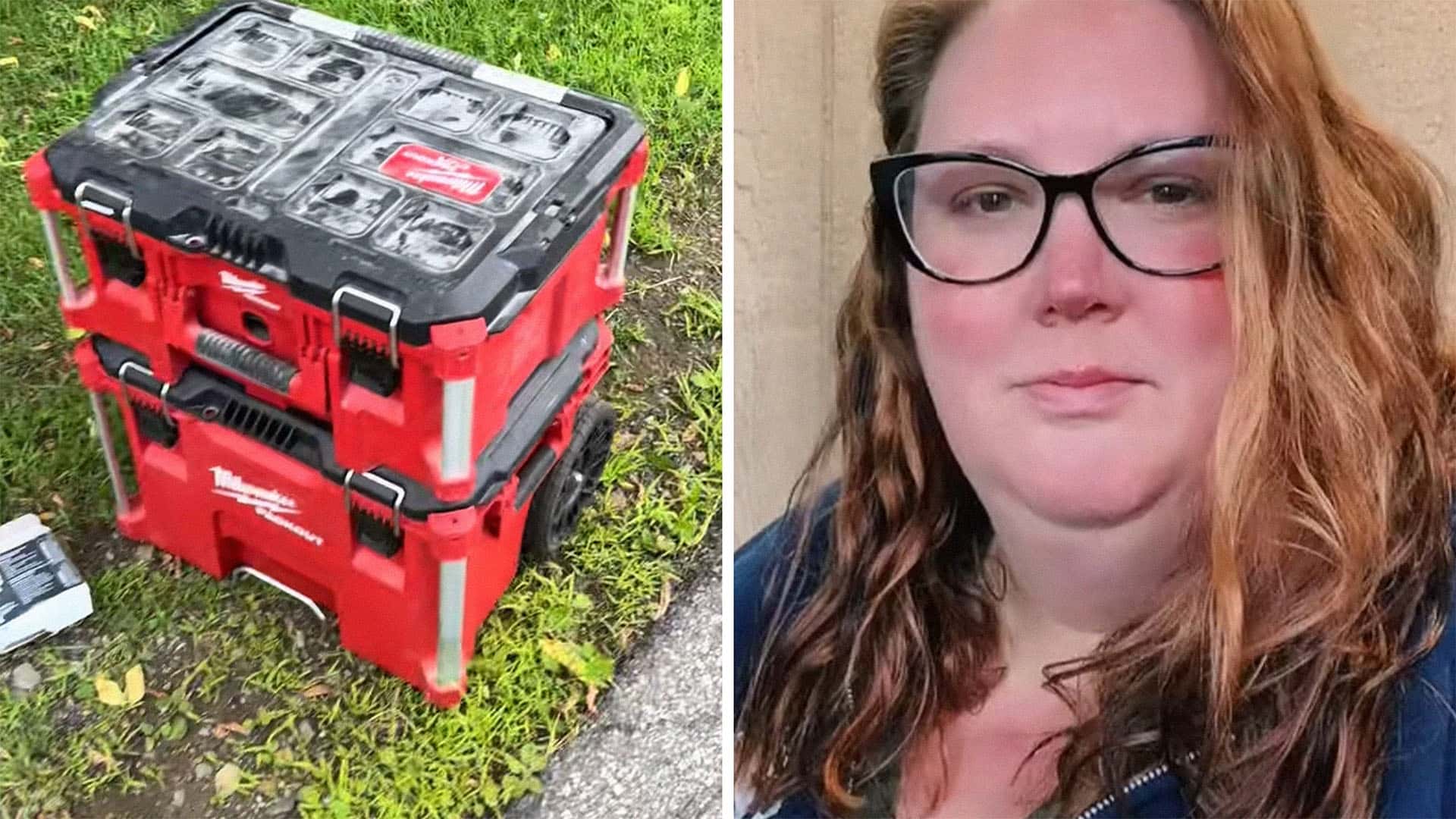 ‘Currently Waiting for the Cops:' Truck Runs Through Woman’s Yard at 55 MPH and Takes Off. Then She Sees Their Milwaukee Tools
