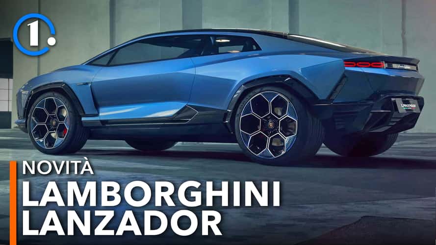 Lamborghini Lanzador, il concept della GT elettrica del 2028 