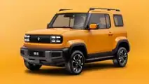 2023 Baojun Yep exterior front quarter view studio