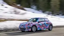MINI Cooper Electric 2024, die Teaser-Fotos