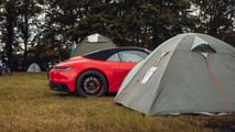 Porsche Employee Camp At Le Mans
