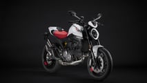 2024 Ducati Monster - Iceberg White - Front Right Angle View