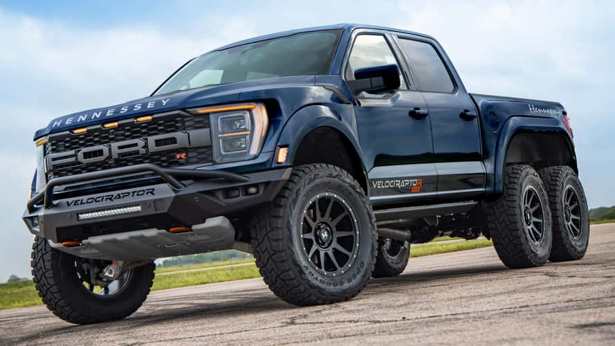 Hennessey crea VelociRaptoR 6x6 da 700 CV su Ford F-150 Raptor R