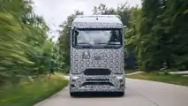 Mercedes-Benz truck eActros 600 i test su strada