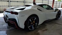 Ferrari SF90 Stradale inondée