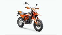 2023 KTM 690 SMC R - Front Right Angle View