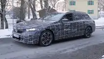 New BMW 5 Series Touring Spy Shots