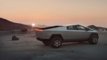 Unplugged Performance Cybrhex forged wheels visualized on Tesla Cybertruck
