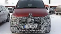 Makyajlı Mercedes-Benz EQV Casus Fotoğrafları