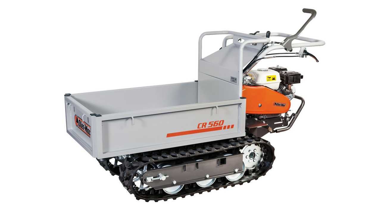Motocarriole professionali Oleo-Mac CR 450 e CR 560