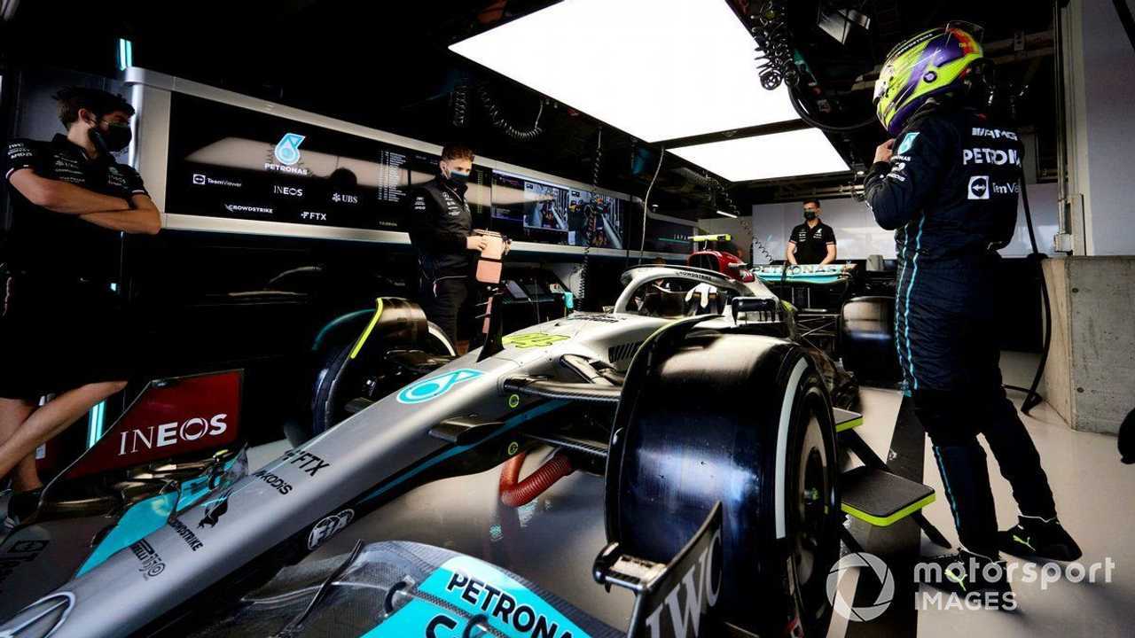 Lewis Hamilton at Japanese GP 2022