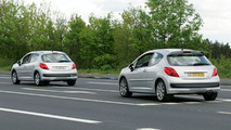Undisguised Peugeot 207 RC Spy Photos