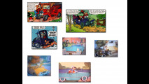 Le auto dei personaggi Disney	 (da Internet)  