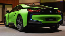 BMW i8 Lime Green