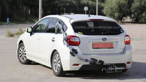 2016 Subaru Impreza mule spy photo
