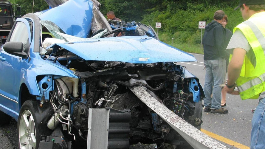 Dodge Caliber accidente