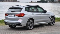 2022 BMW X3 Rear Unofficial Rendering