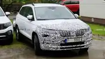 Skoda Karoq restyling, fotos espía